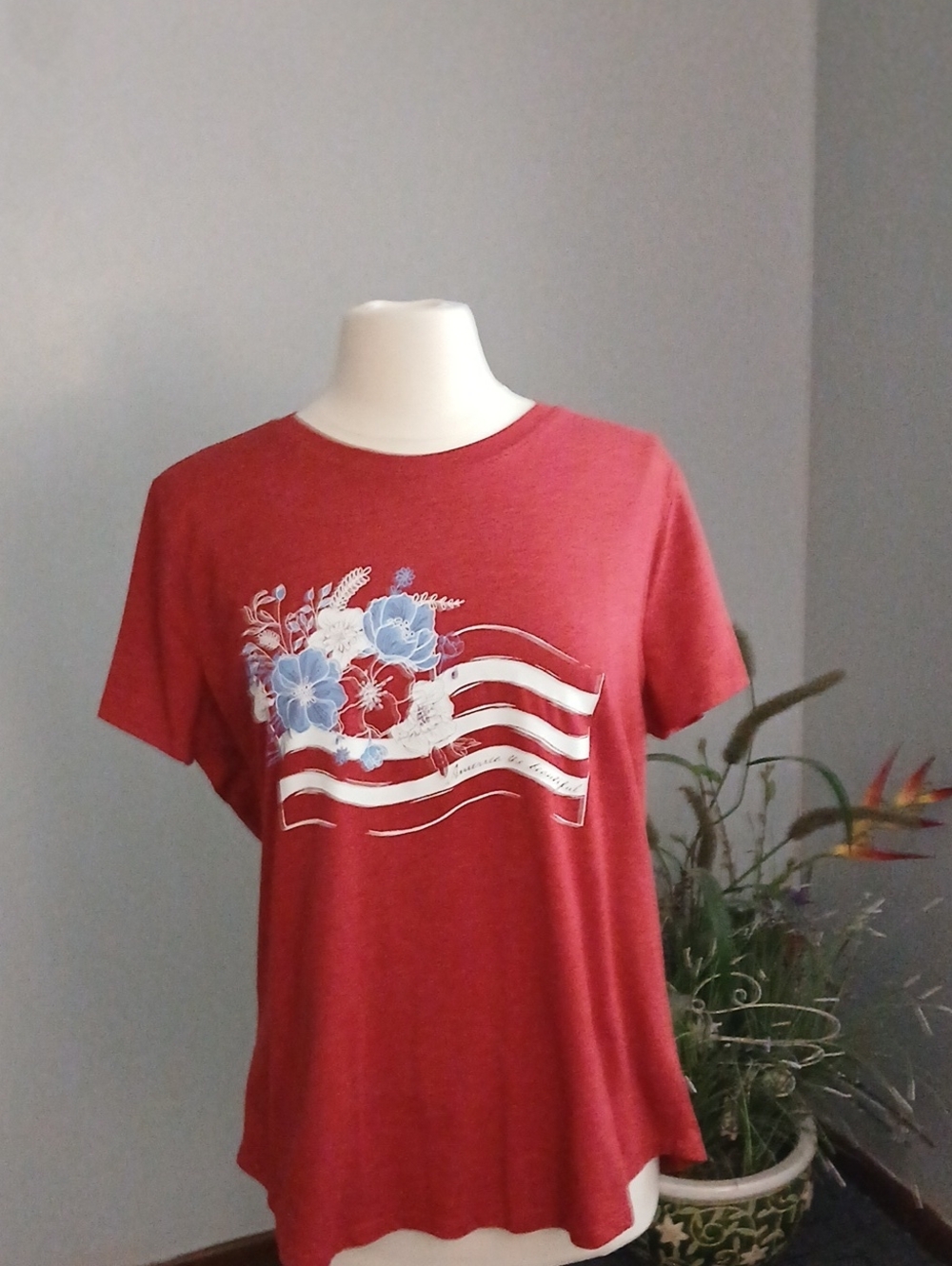 Maurices American Flag Shirt
